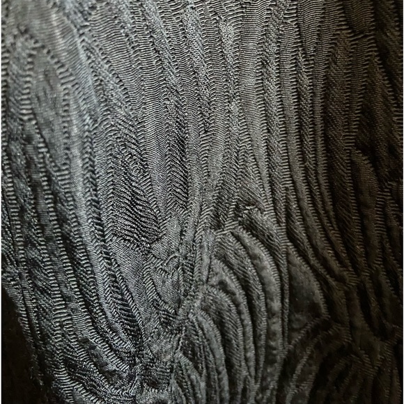 Anna Sui black skirt acetate, viscose, acrylic 15% lamb wool. Size 40 - Picture 3 of 9